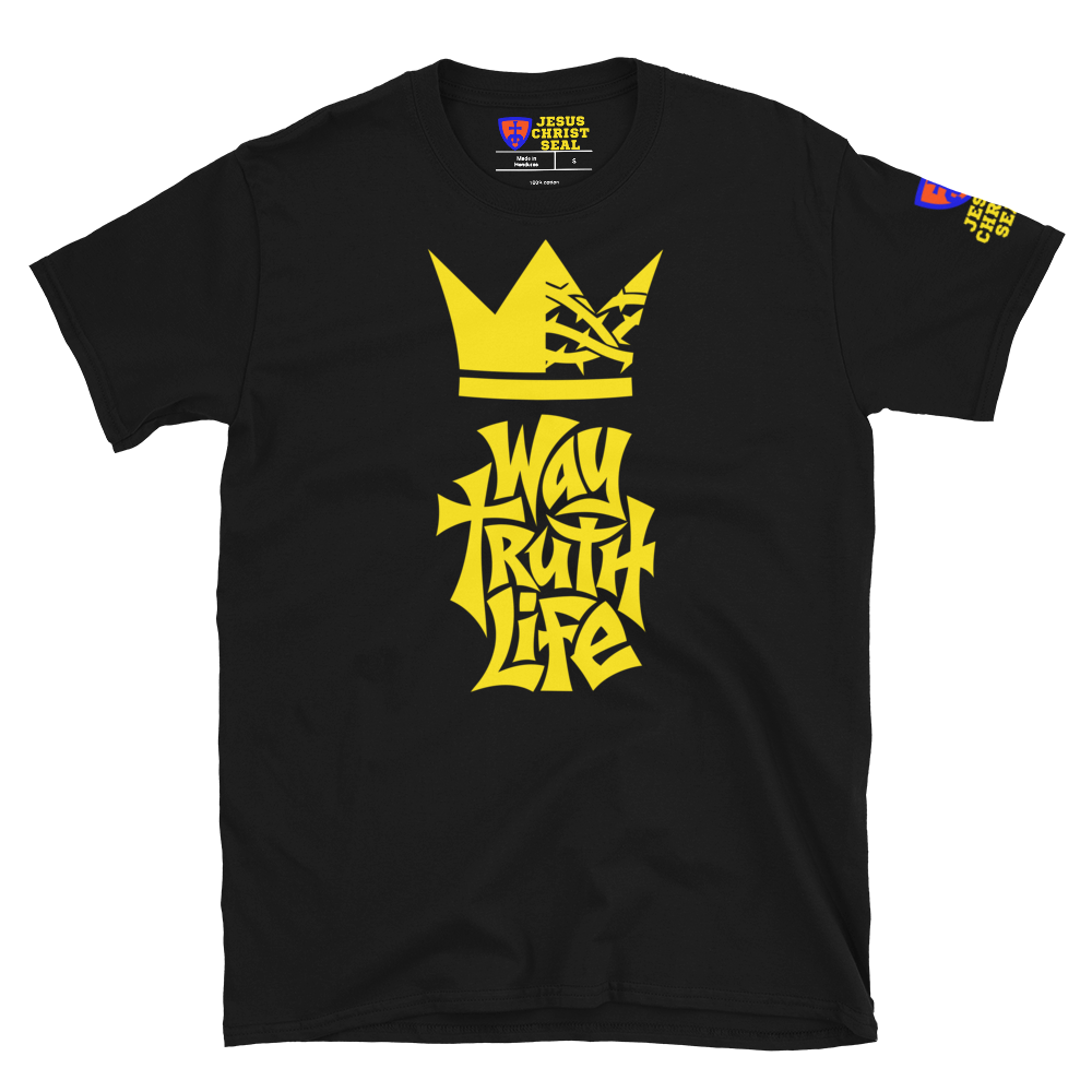 Way Truth Life Krone - Unisex T-Shirt